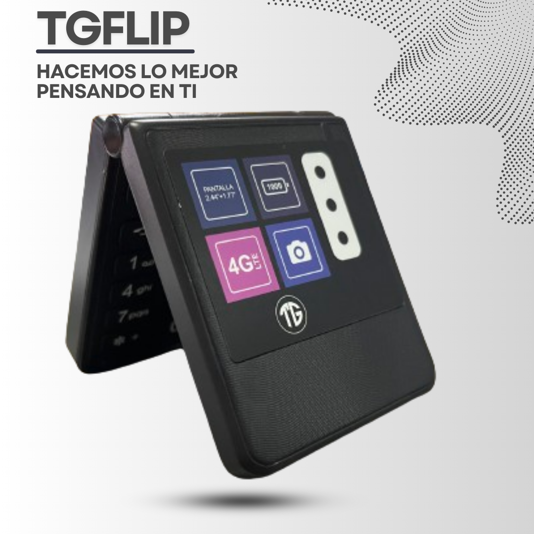 CELULAR TG FLIP + AUDIFONOS